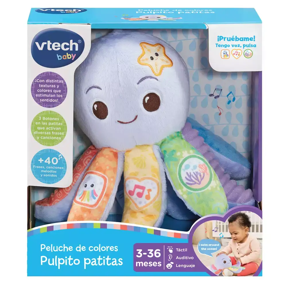 VTech - Peluche de Colores Pulpito Patitas - Image 2