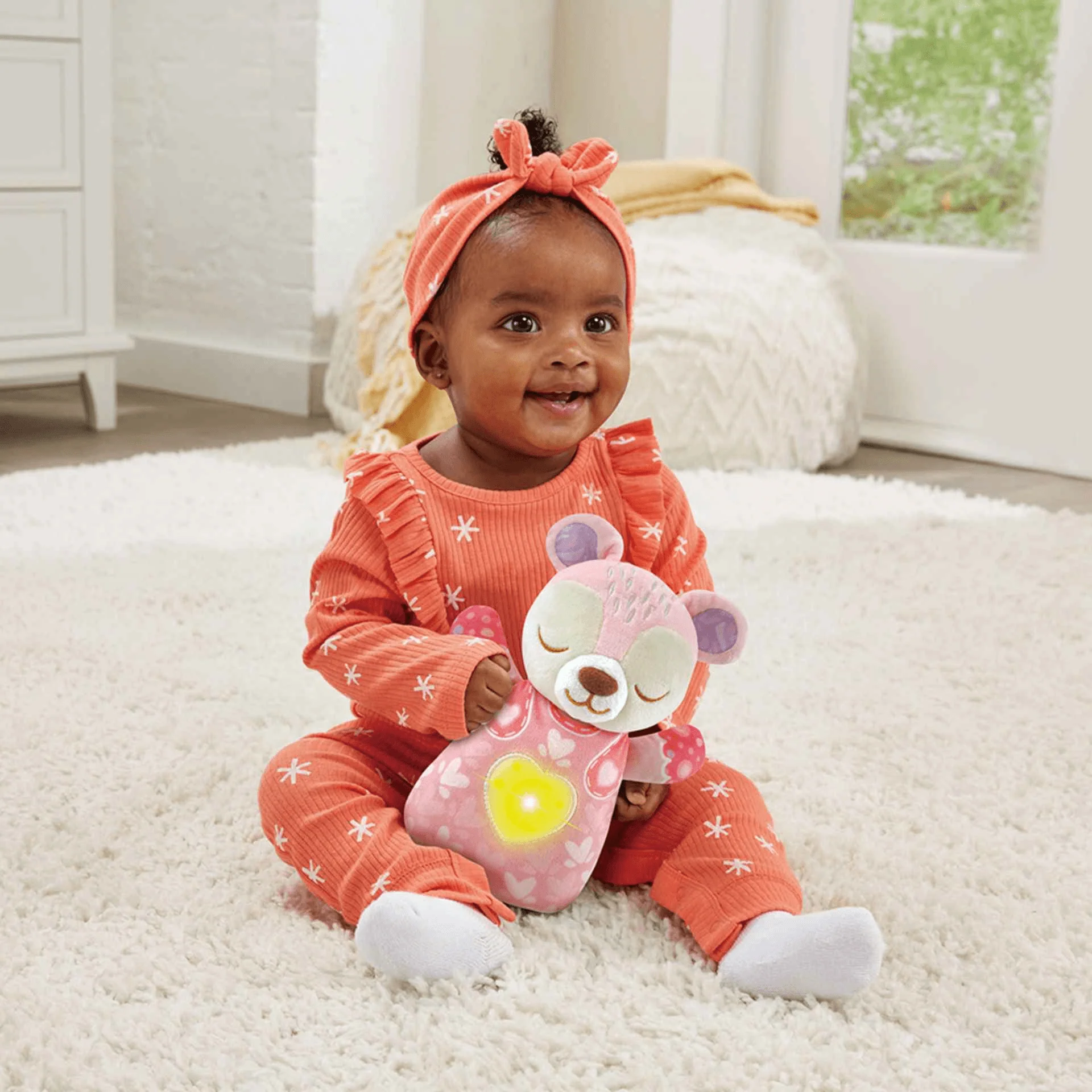 Vtech Peluche de cuna Osito melodías rosa - Image 3