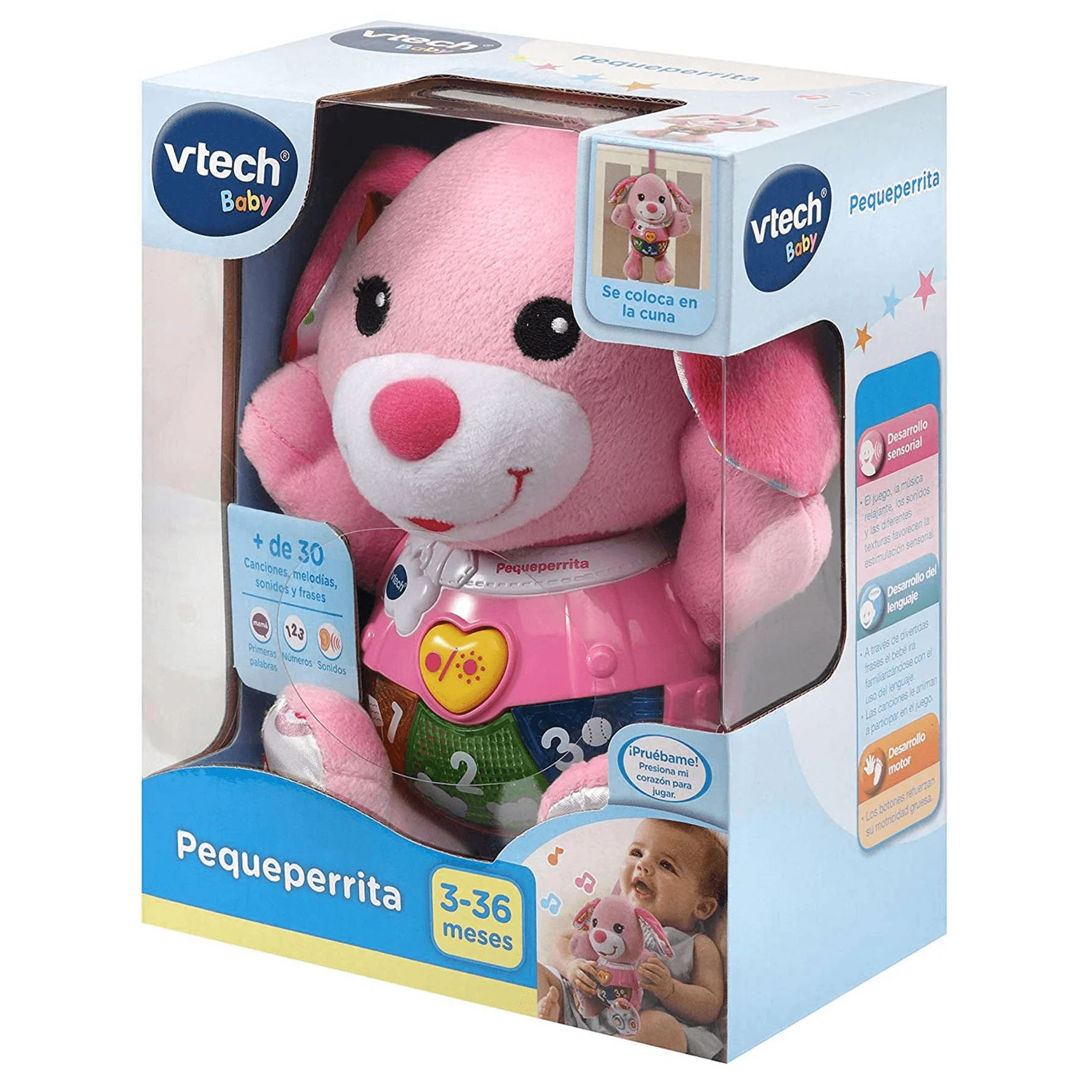 Vtech Peluche Interactivo Pequeperrita Rosa| Juguete Infantil - Image 6