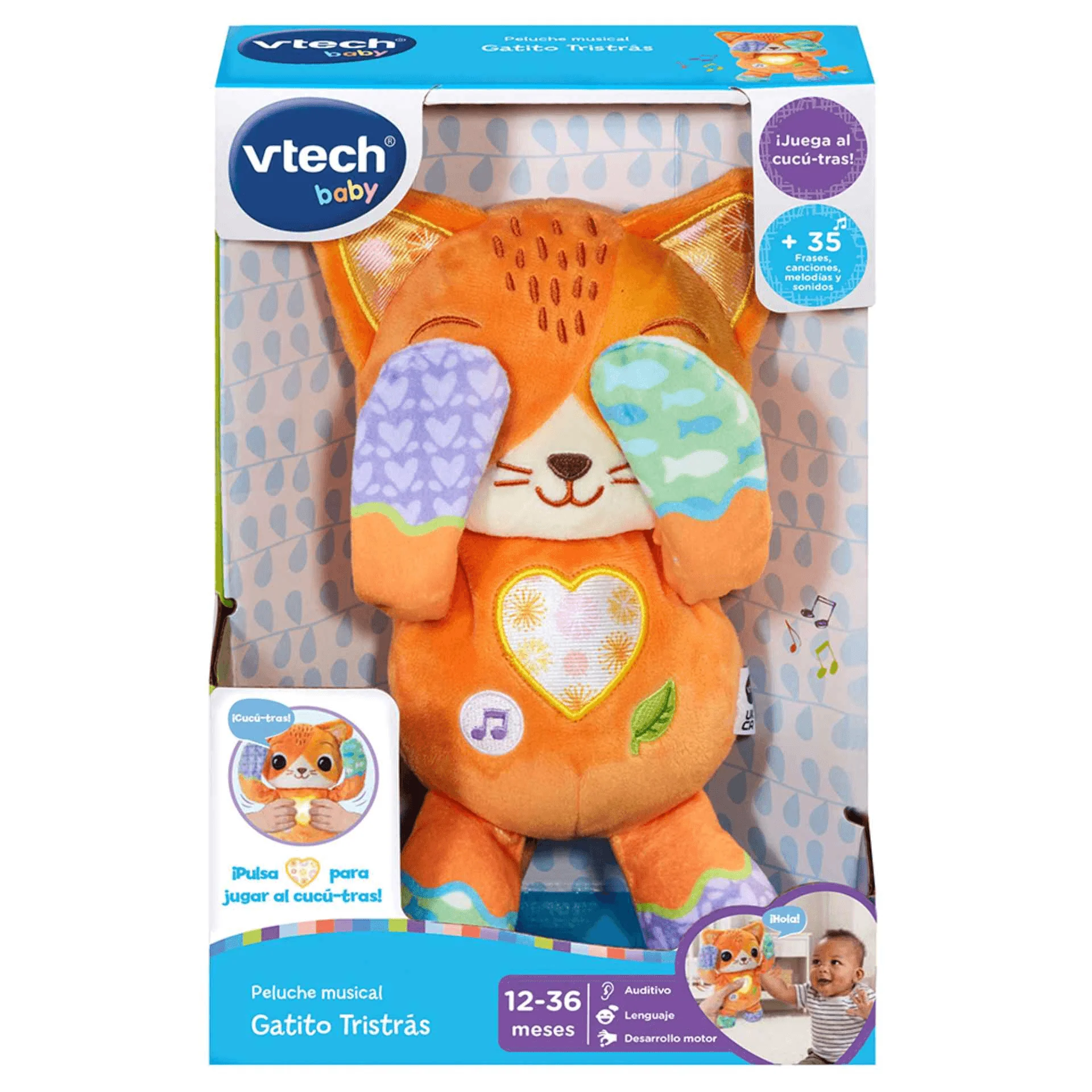 Vtech Peluche musical Gatito Tristrás - Image 4