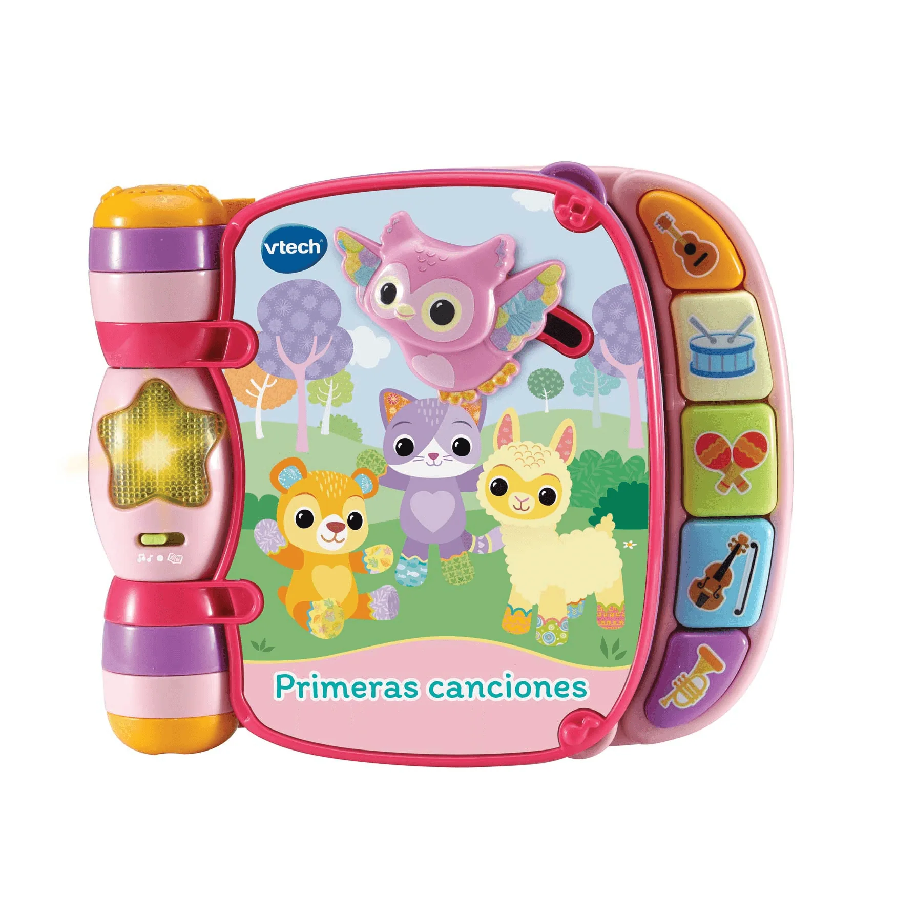 Vtech Primeras canciones Rosa Libro Interactivo para Bebés