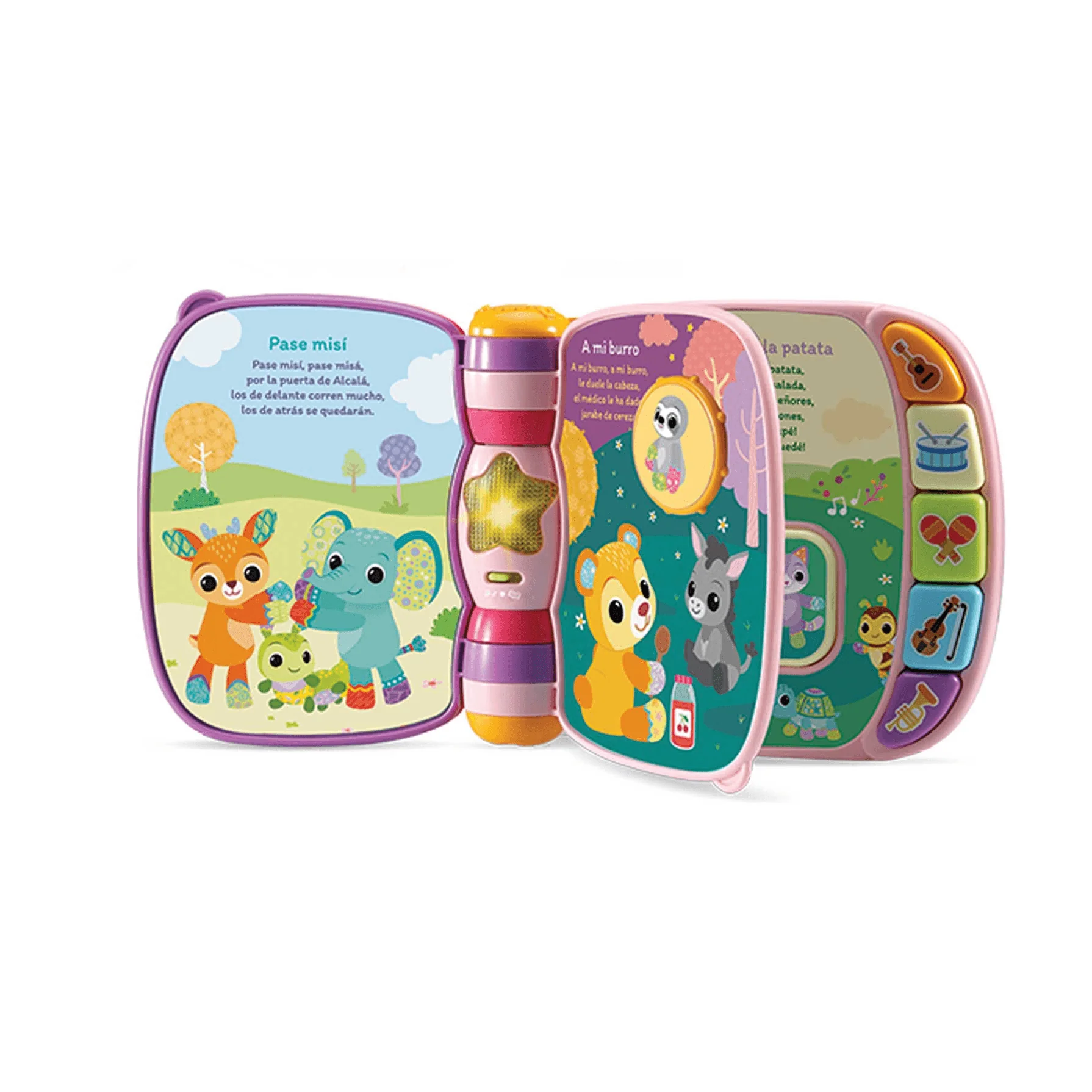 Vtech Primeras canciones Rosa Libro Interactivo para Bebés - Image 2