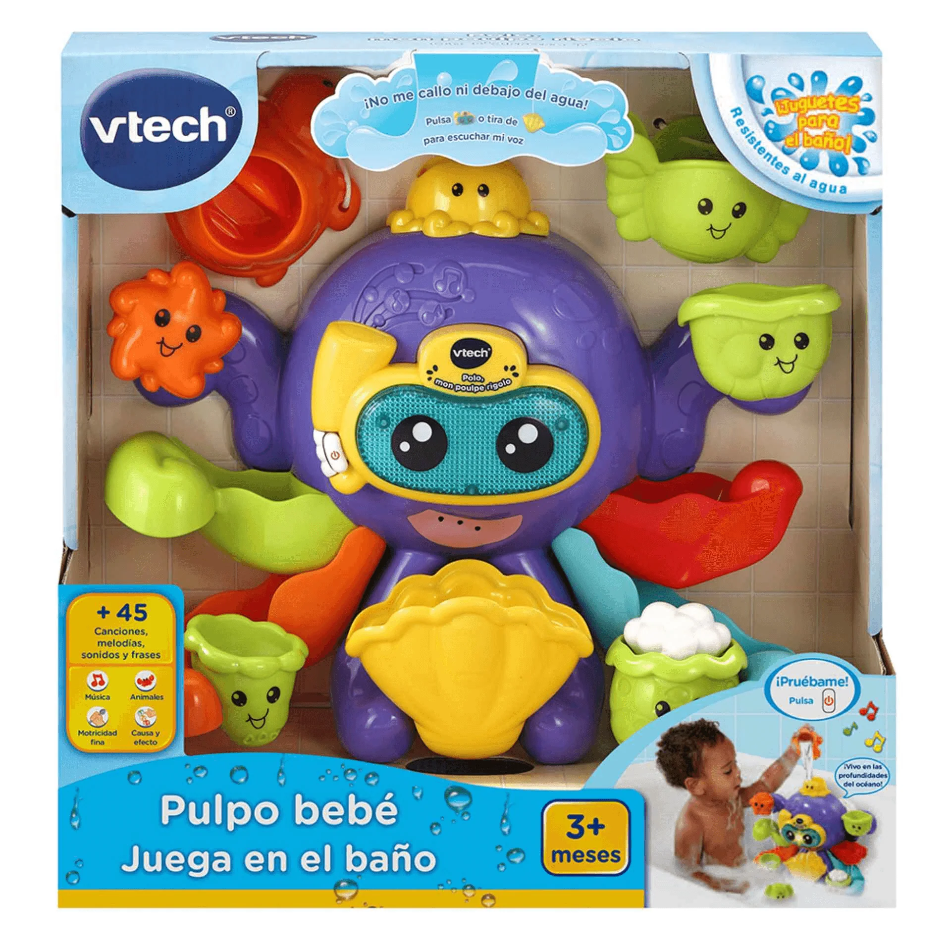 Vtech Pulpo bebé Juega en el baño - Image 5