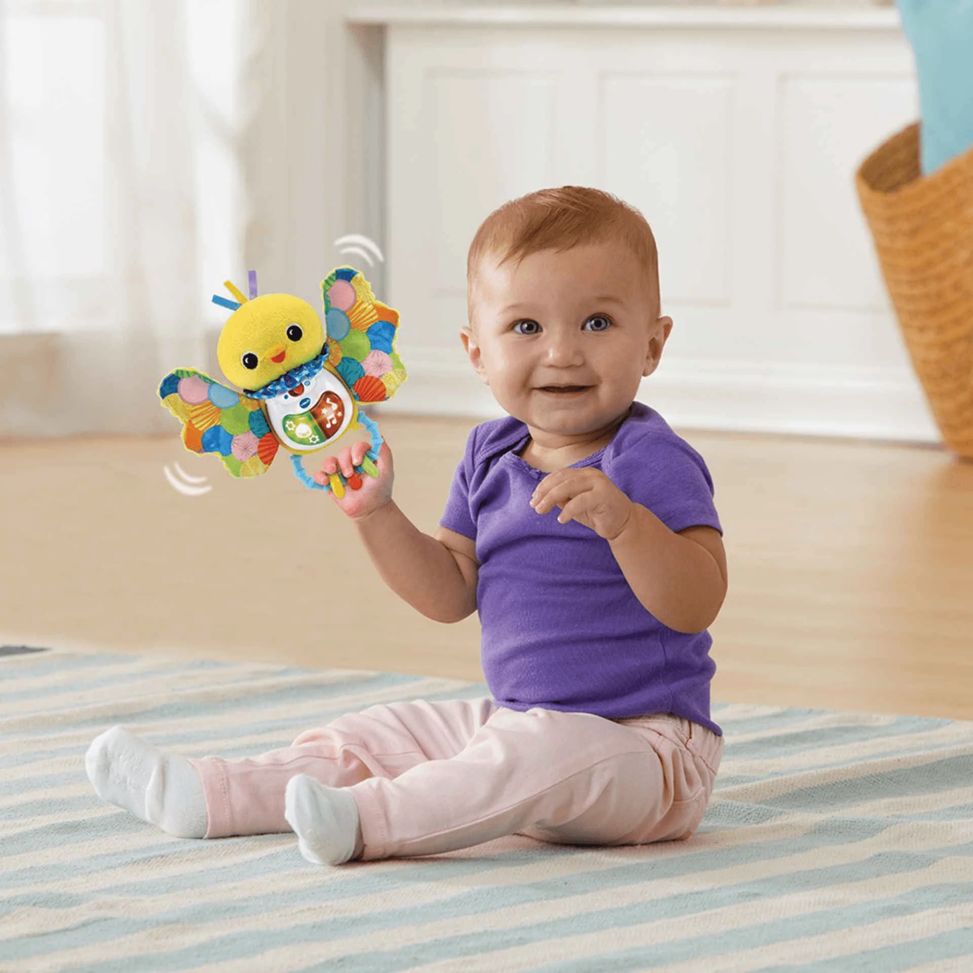 Vtech Sonajero pajarito de tela Melodías y sensaciones - Image 3