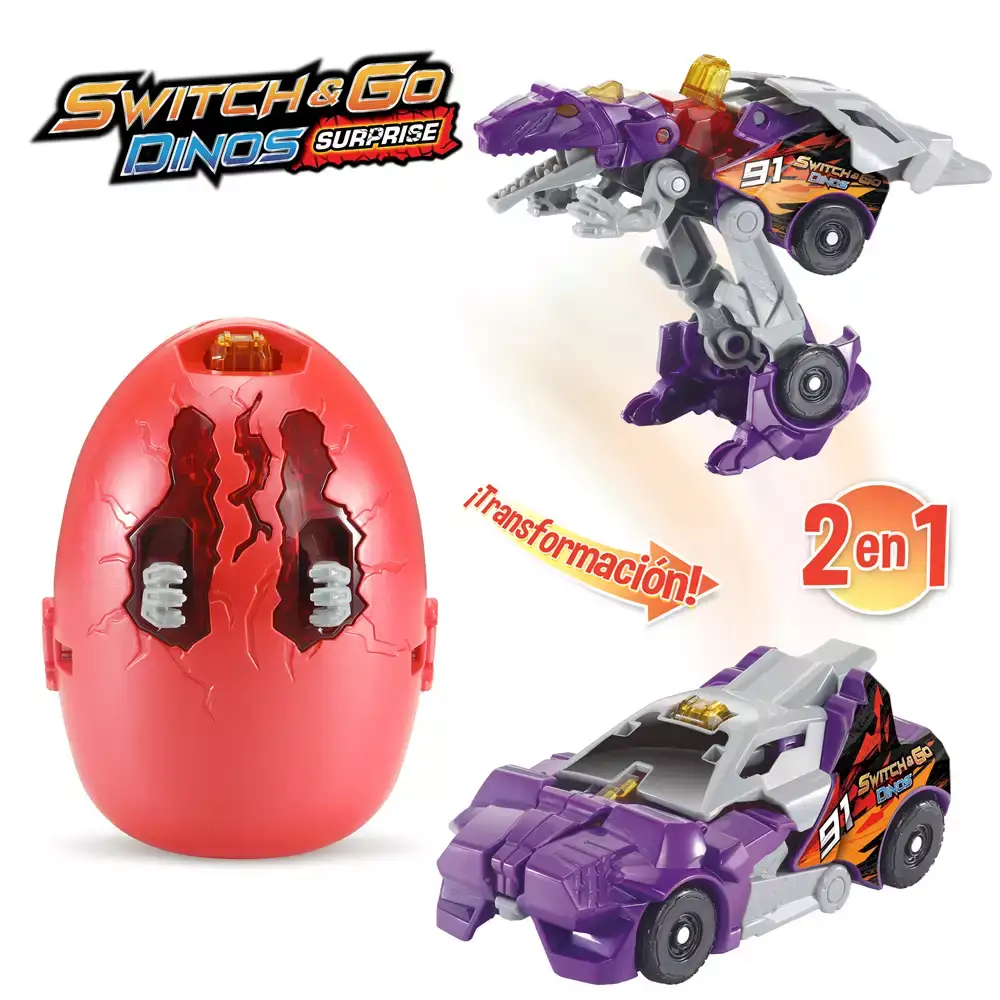 VTech Switch&Go Dinos Sorpresa, Huevos de dinosaurio - Image 8