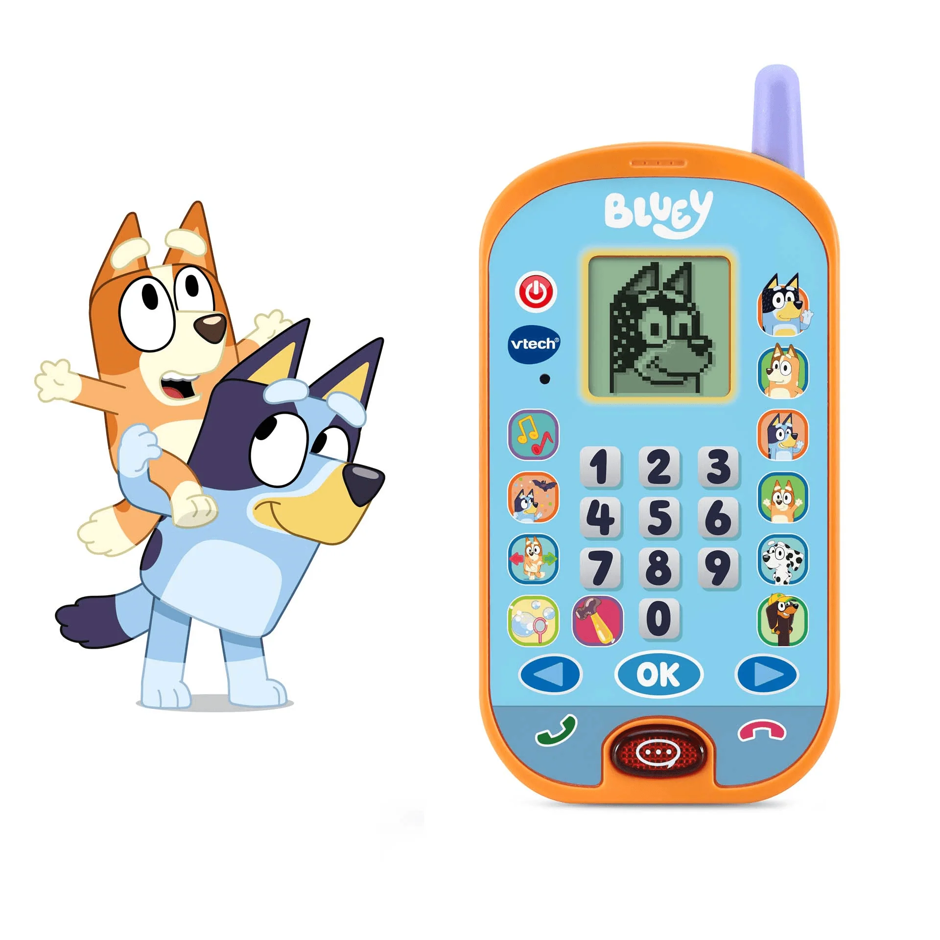 VTech Teléfono de actividades de Bluey