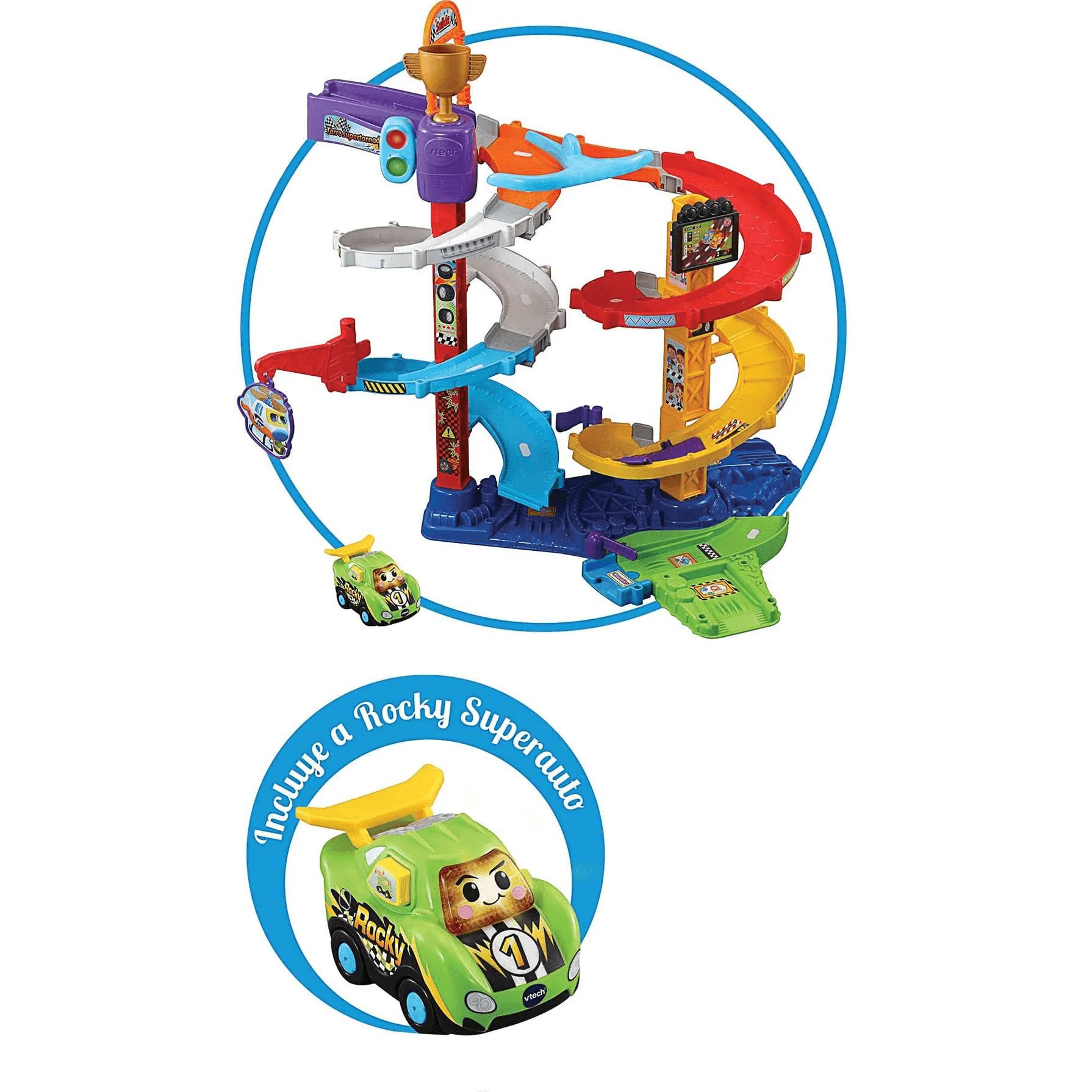 Vtech Torre Supertornado Tut Tut Bólidos - Image 2