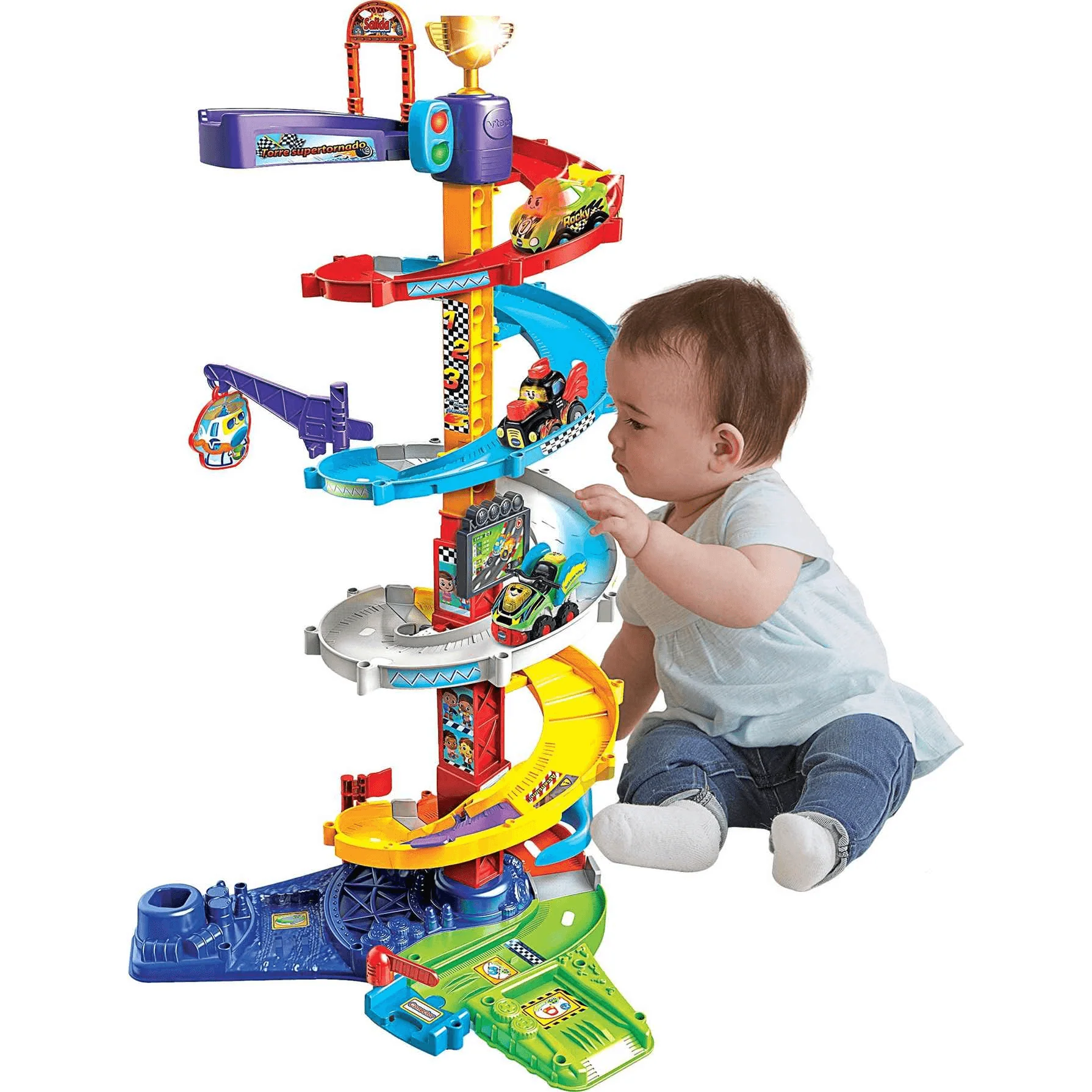 Vtech Torre Supertornado Tut Tut Bólidos - Image 3