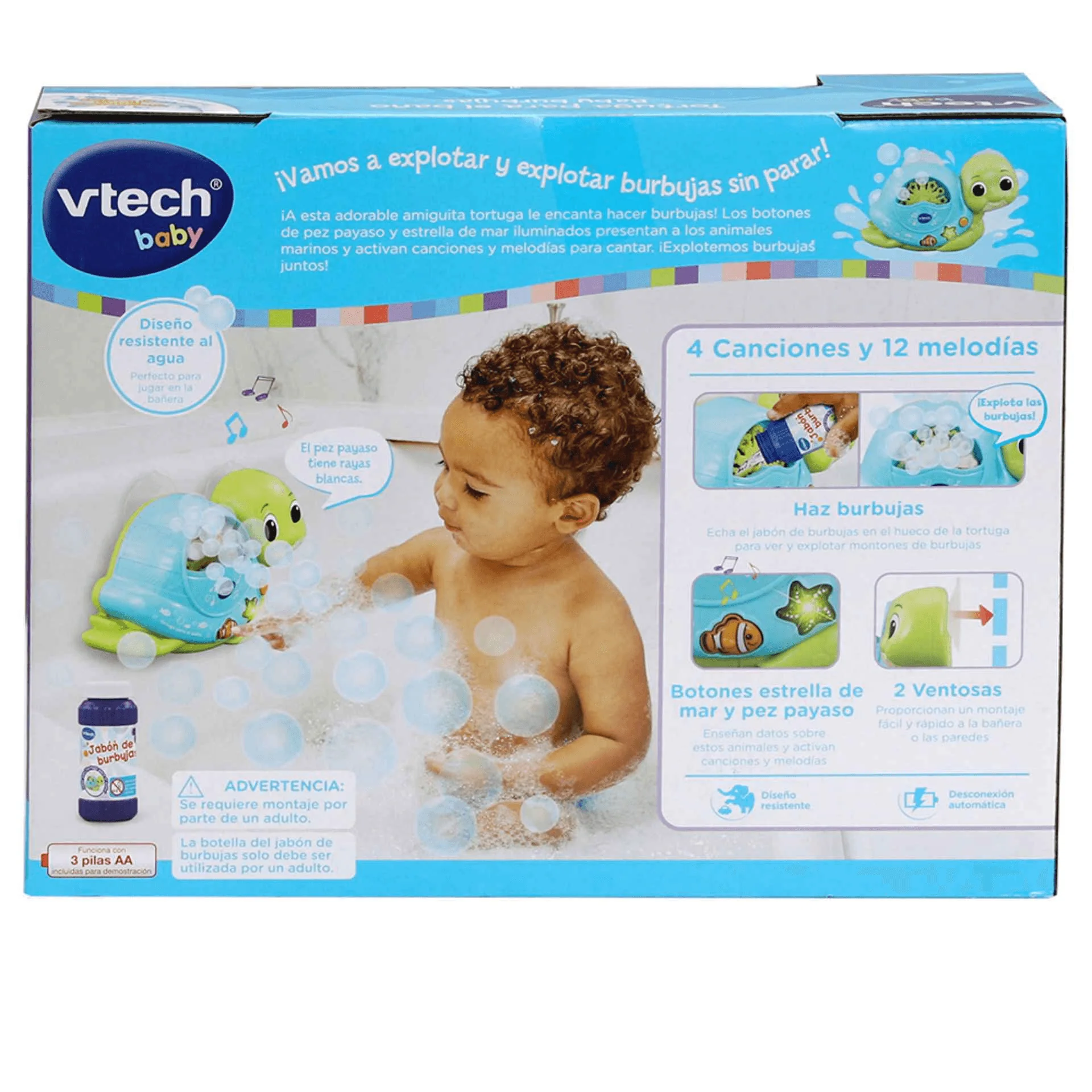 Vtech Tortuga para el baño Baby burbujas - Image 7