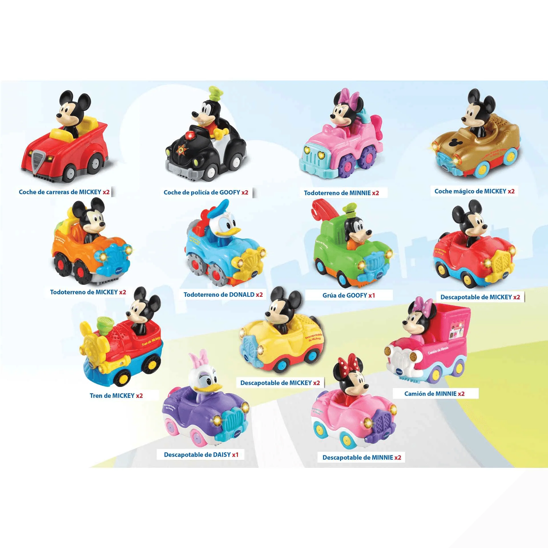 Vtech Tut Tut Bólidos Disney surtido - Image 2