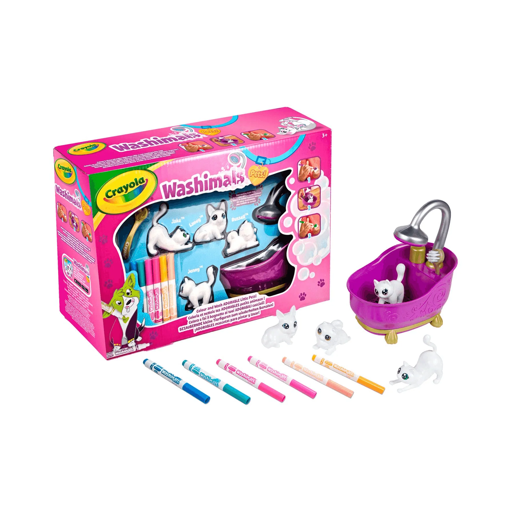 Washimals Nueva Bañera y 4 Mascotas