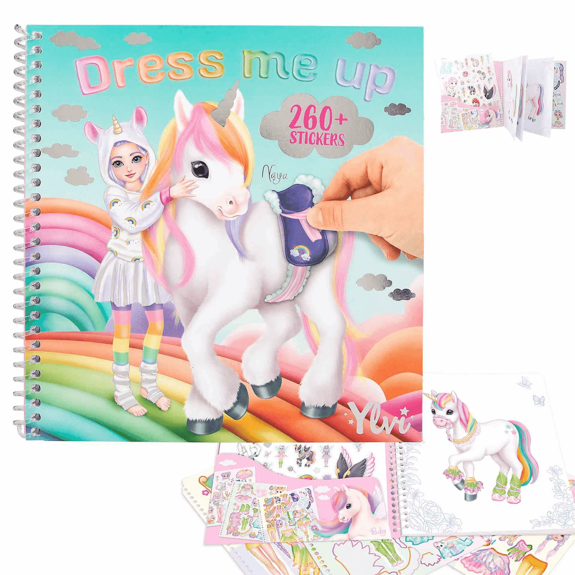 Ylvi Cuaderno Calcamonias Dress Me Up