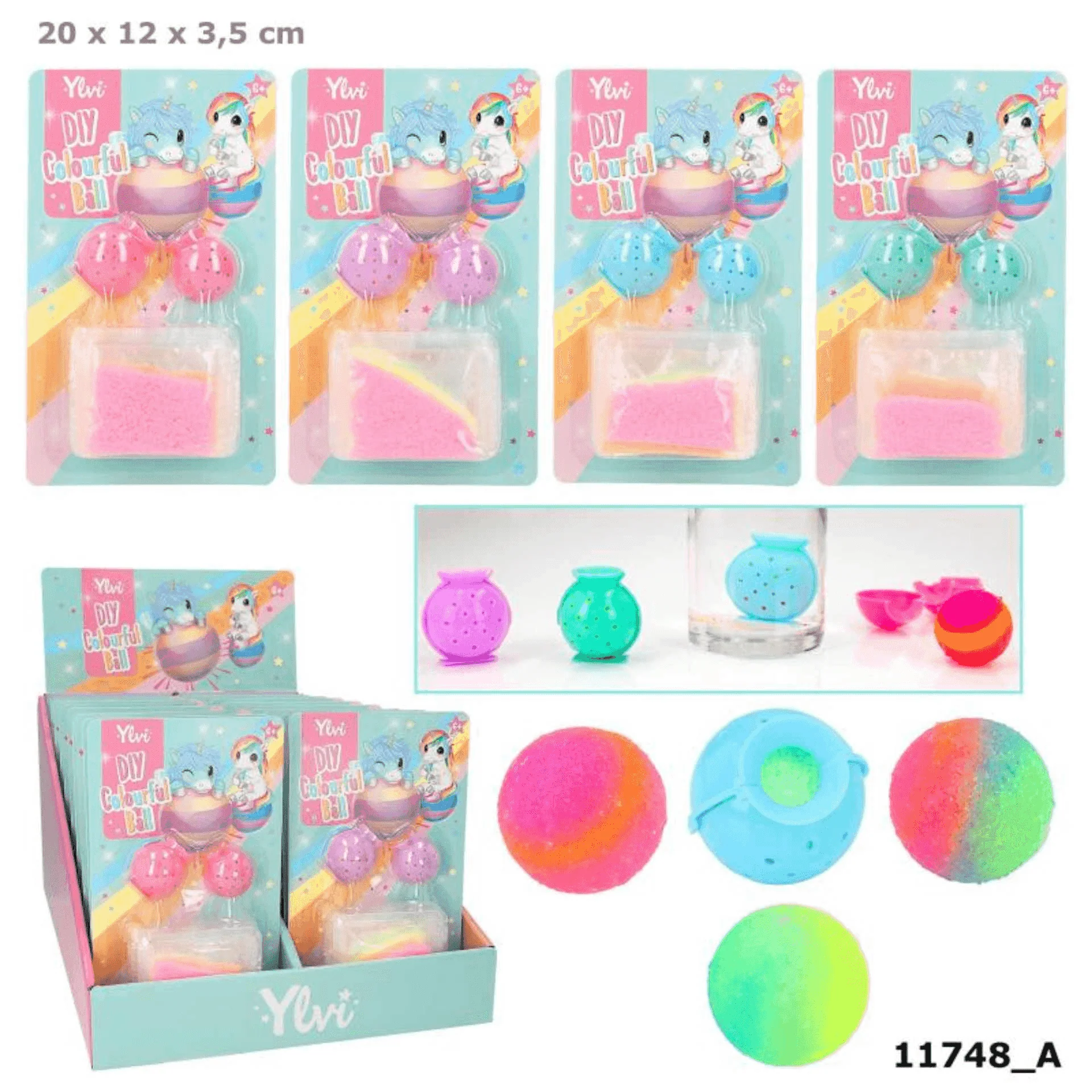 Ylvi DIY Pelota de Colores