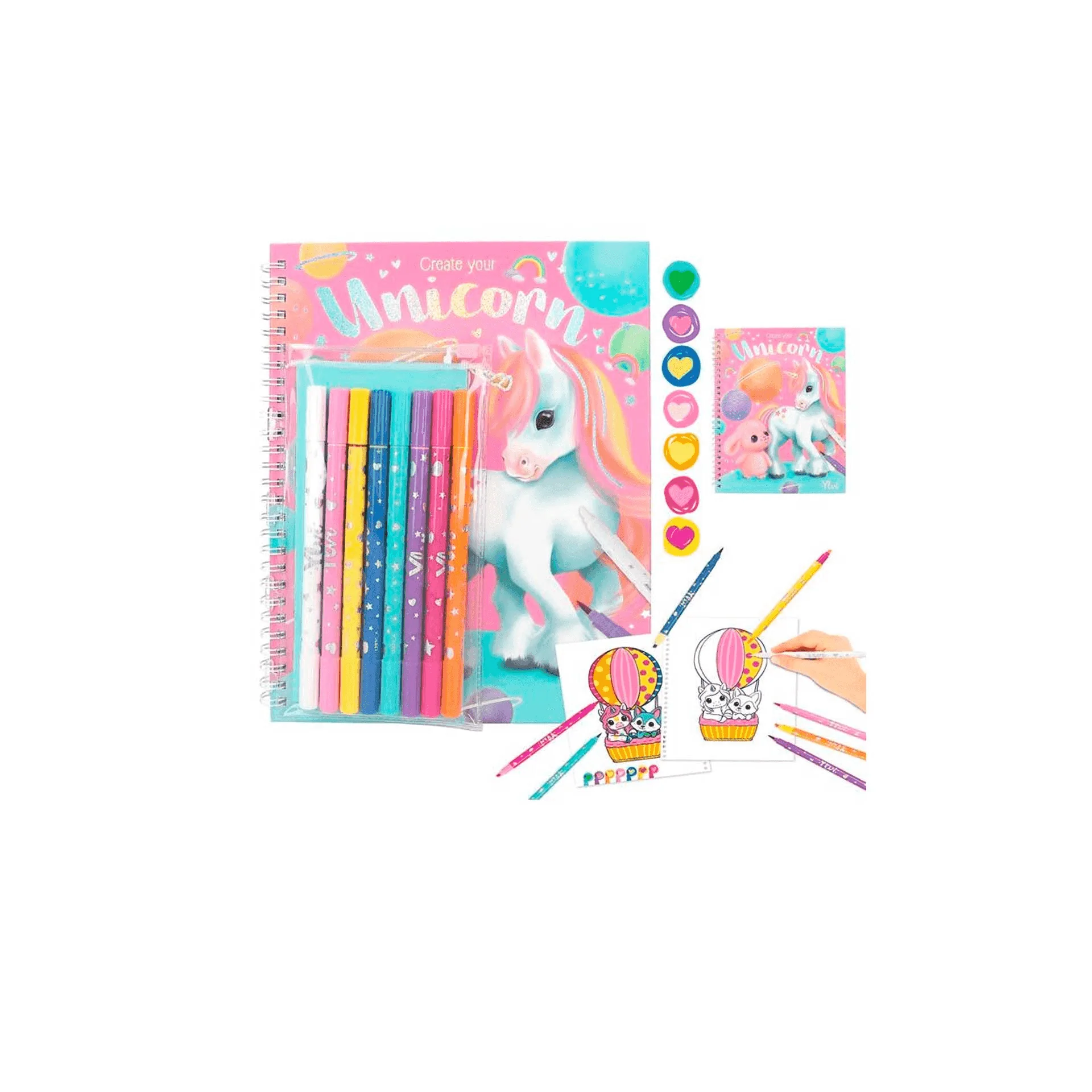 Ylvi Libro de Colorear con Set de Colores