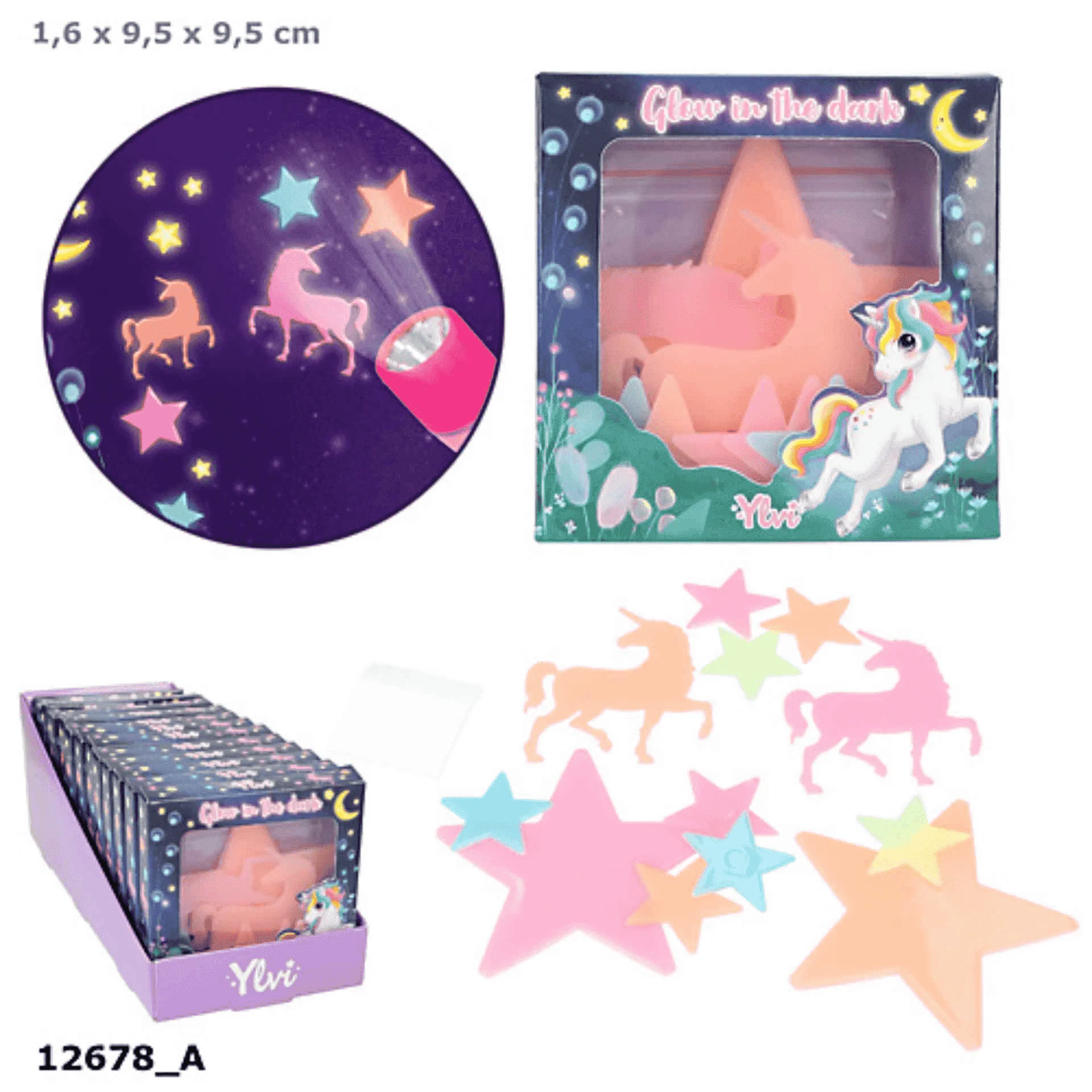 Ylvi Pegatina Glow In The Dark