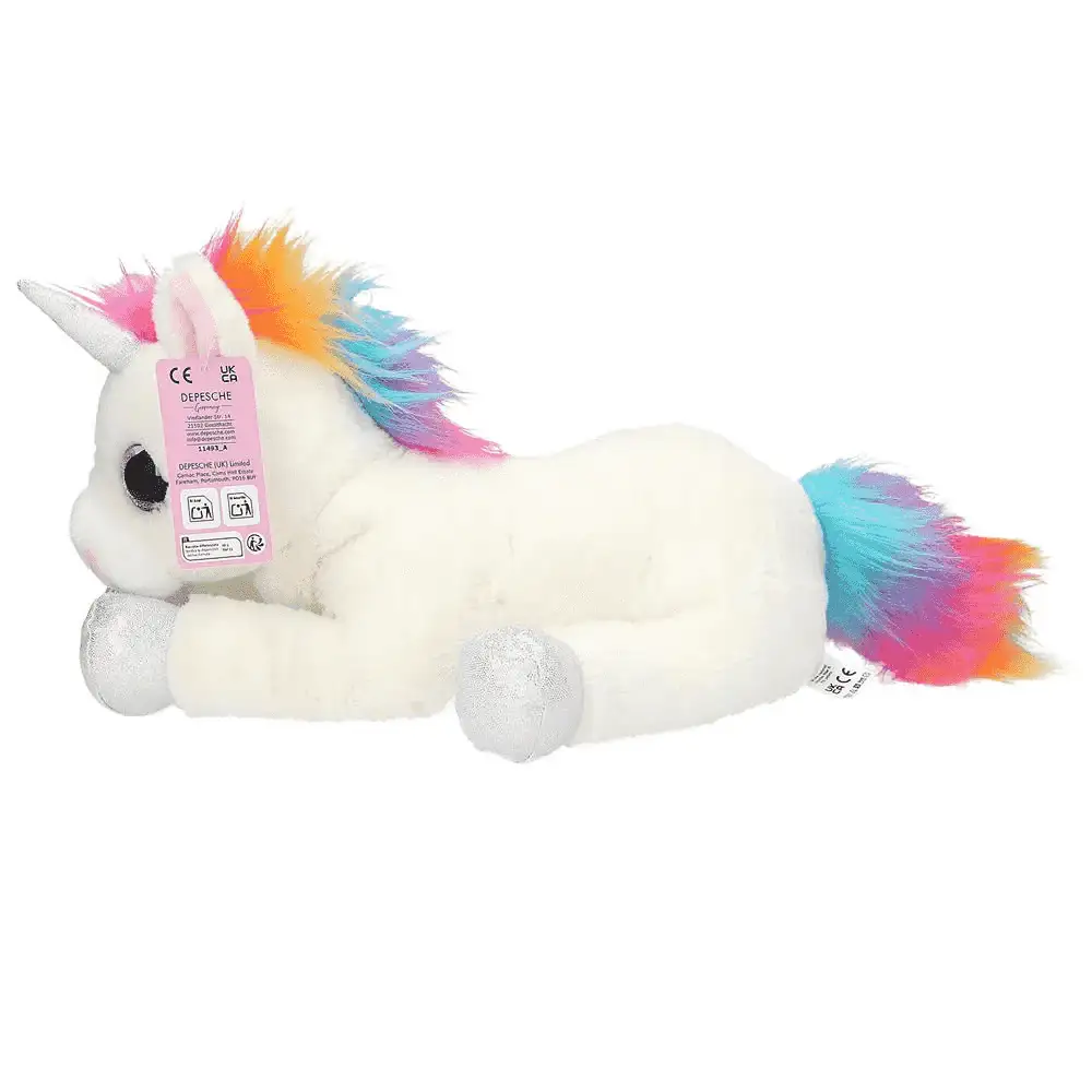 YLVI peluche unicornio tumbado 30 cm - Image 3