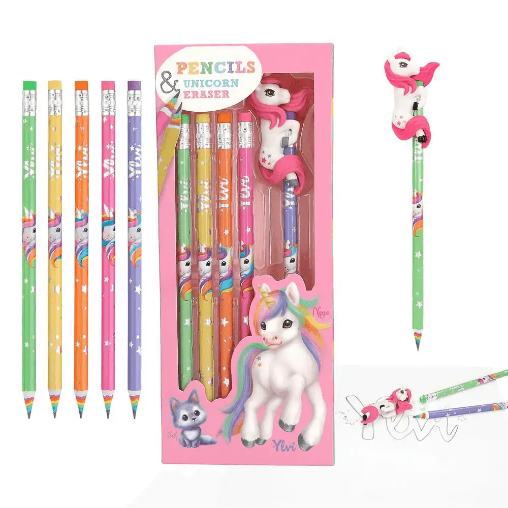 YLVI set de lápices arco iris