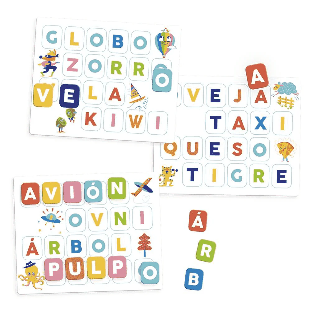 Yo Aprendo Formar Palabras – Juego educativo para aprender a leer y escribir con letras y tarjetas - Image 2
