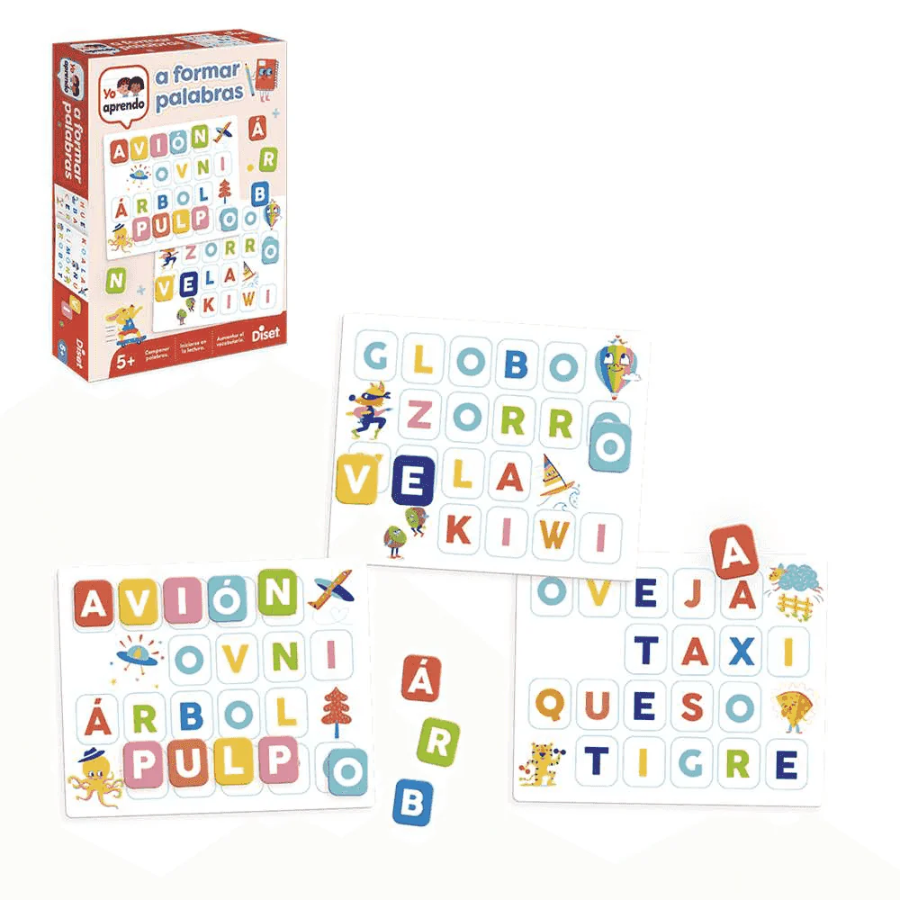 Yo Aprendo Formar Palabras – Juego educativo para aprender a leer y escribir con letras y tarjetas - Image 3
