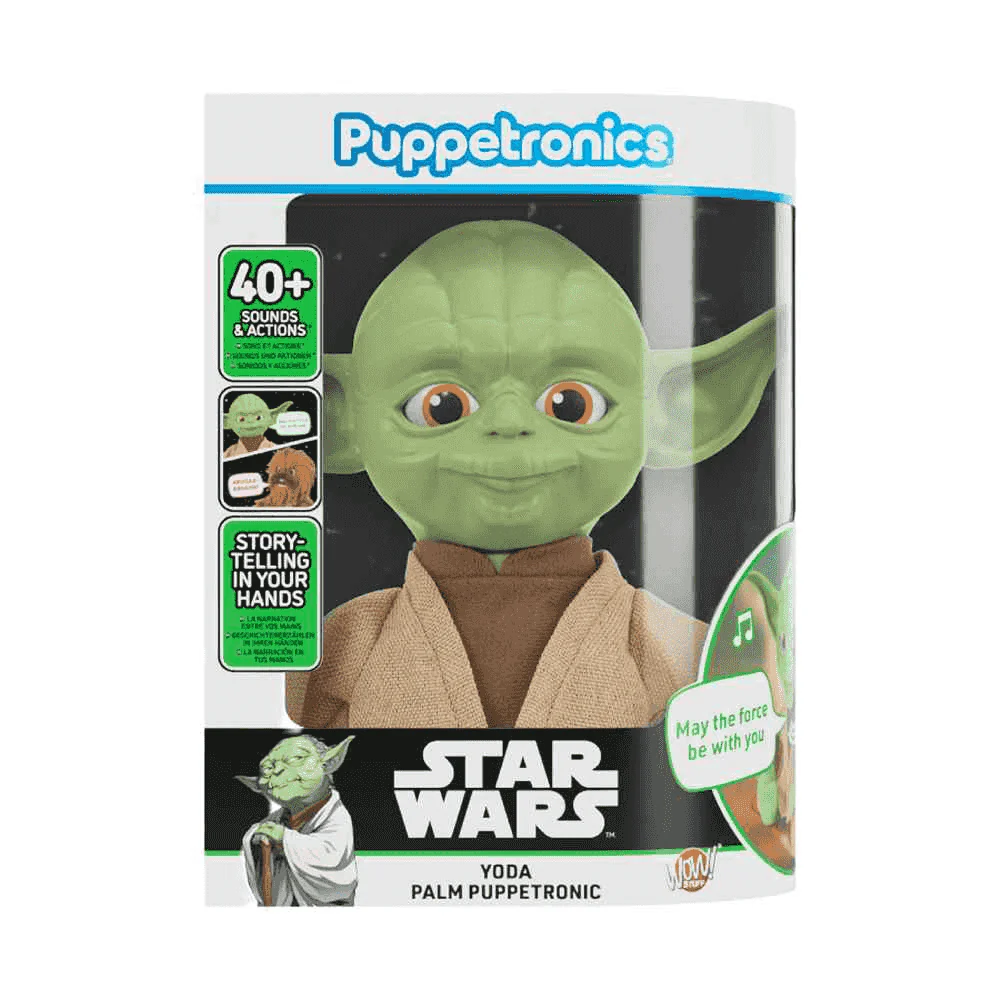 Yoda Palm Puppetronic Muñeco Interactivo Star Wars 18 cm con Sonido y Movimiento (6A+) - Image 3