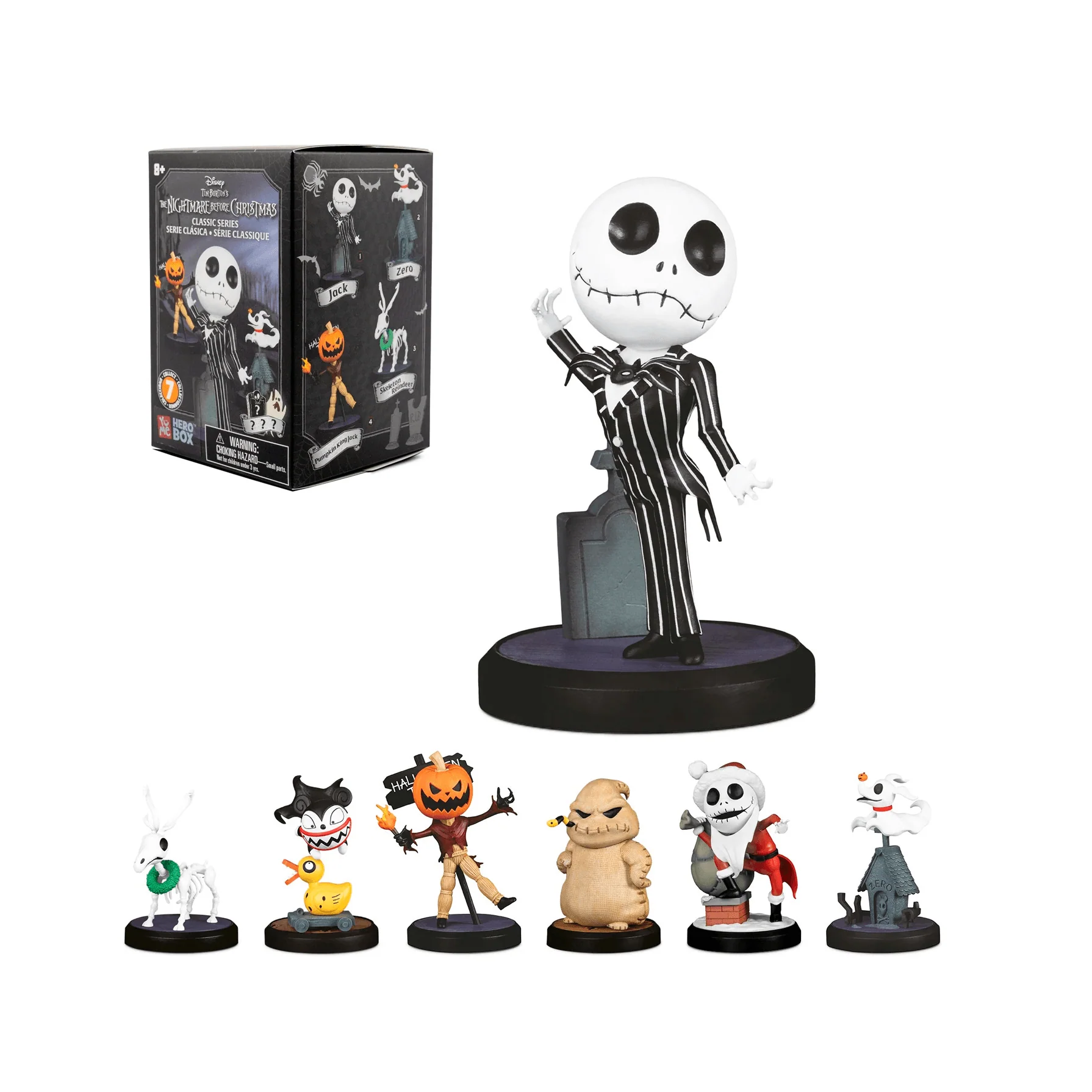 YuMe Hero Box The Nightmare Before Christmas - Coleccionables para Fans y Amantes del Terror